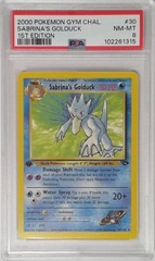 V1726: 2000: Sabrina's Golduck: 30/132: 1ST Edition: Gym Challenge: PSA: 8: NM-MT: 102261215